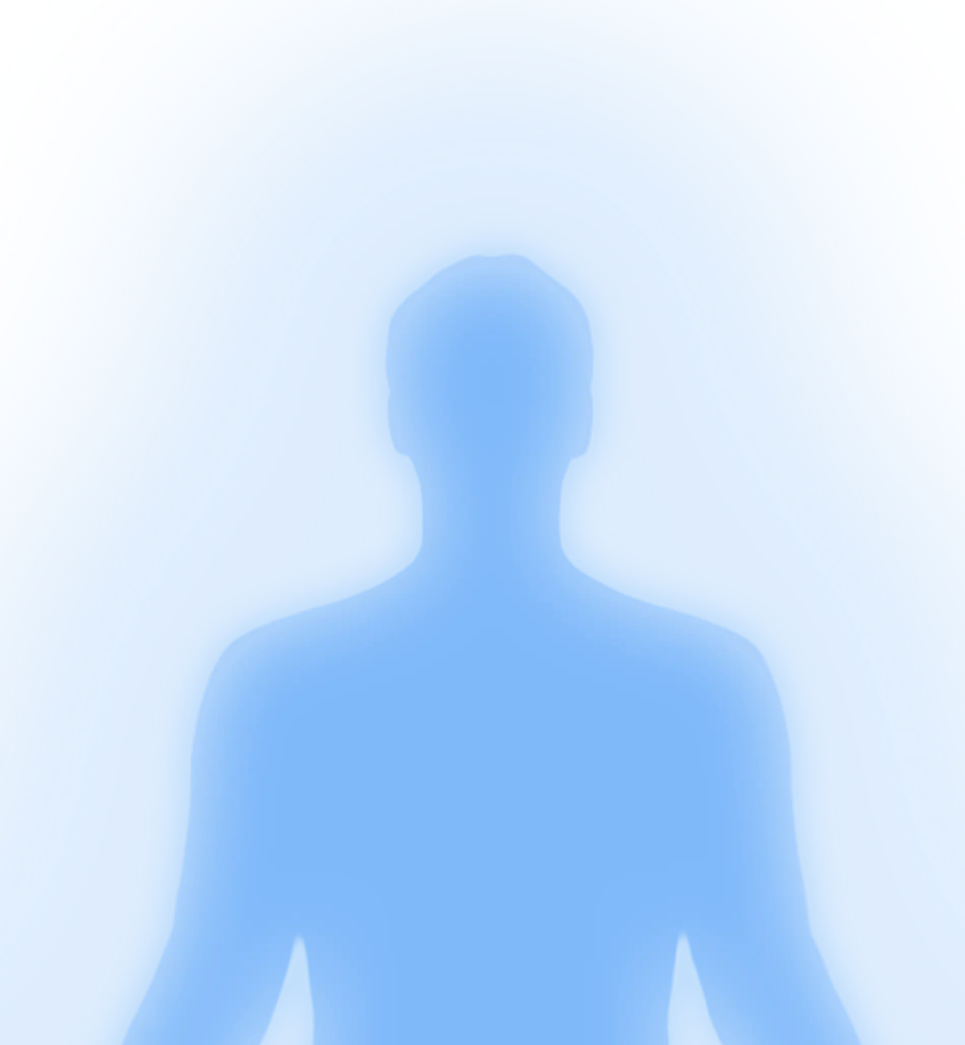 Body glow silhouette