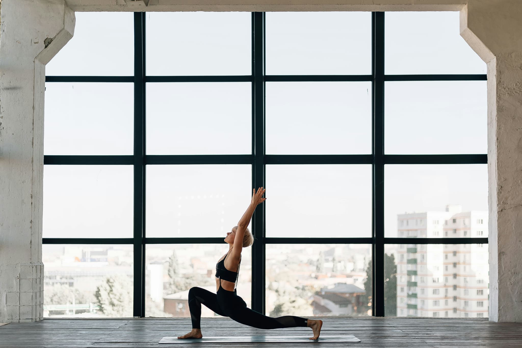 Woman stretching 2